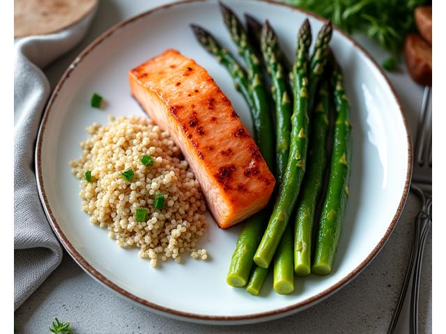 Proteinrik mat for styrketrening