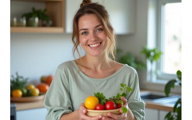 Kari Olsen viser sunn livsstil