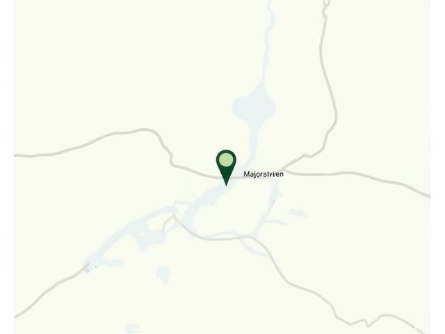 Kart over Oslo som viser Lykke Bites beliggenhet i Majorstuveien