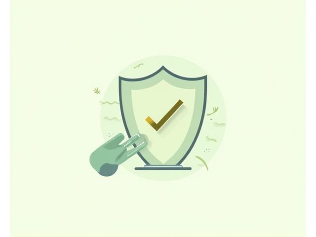 En figur med en hake i et skjold, med en pil som peker mot en mobiltelefon, symboliserer mobilvennlig tilgang til rettigheter